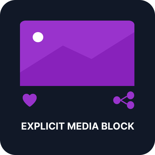Explicit Media Block logo