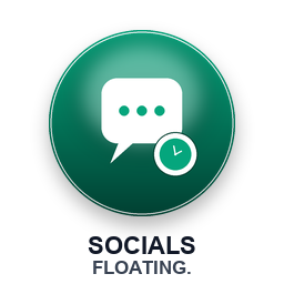 HDWebmobile Socials Floating logo