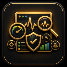 NaveenCodes Site Diagnostics logo