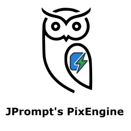 JPrompt's Pixengine – Image Converter & Optimizer logo