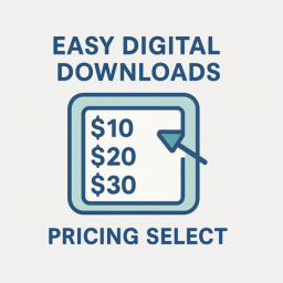 Easy Digital Downloads – Pricing Select logo