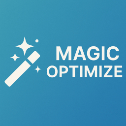 Magic optimize logo