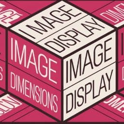 Image Dimensions Display logo