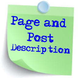 Page and Post Description logo
