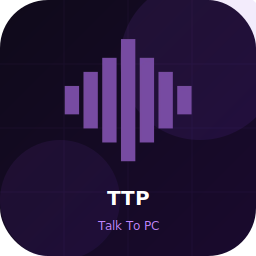 TalkToPC Voice Widget logo