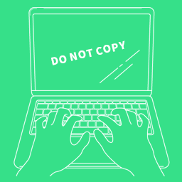 Do Not Copy logo