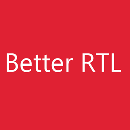 Better RTL Support logo