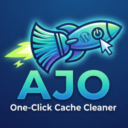 AJO One-Click Cache Cleaner logo
