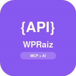 WPRaiz Content API Tool logo