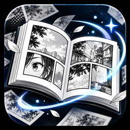 MangaFocus – Panel-by-Panel Manga Reader logo