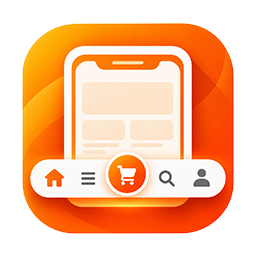 Ashik Mobile Bottom Navigation & Drawer Menu logo
