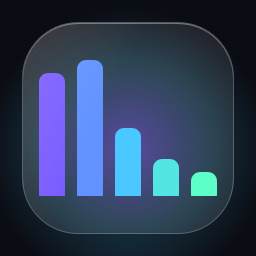 Glissando – Animated Audio Player logo