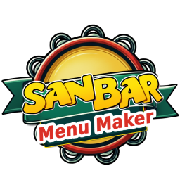 SanBar Menu Maker logo