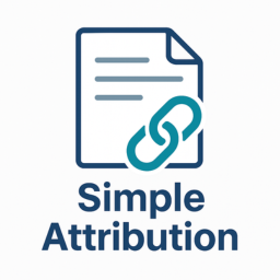 Simple Attribution logo