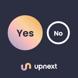 UpNext Reader Vote logo