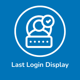 Last Login Display logo