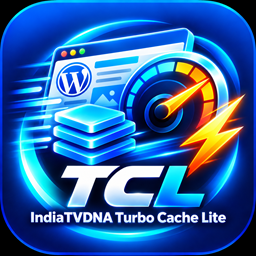 IndiaTVDNA Turbo Cache – Speed & Performance Optimization logo