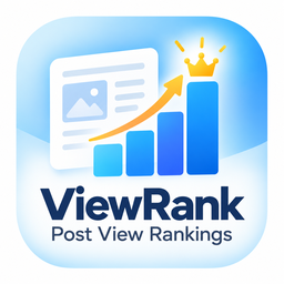 ViewRank Post View Rankings logo