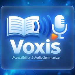 Voxis – Text to Speech, Audio Reader & Voice Synthesizer logo