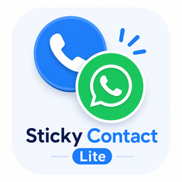Sticky Contact Lite logo