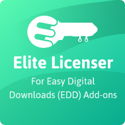 Elite Licenser addon for Easy Digital Downloads (EDD) logo