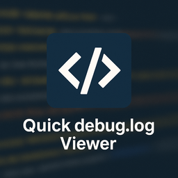 Quick debug.log Viewer logo
