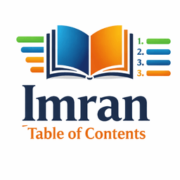 Imran Table of Contents logo