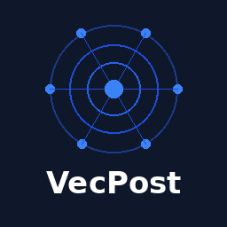 VecPost AI Search for Posts logo