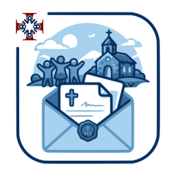 DFX Parish Retreat Letters logo