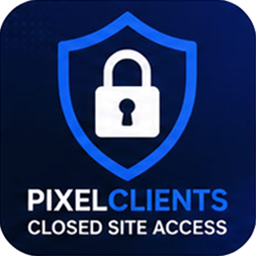 PixelClients Closed Site Access logo