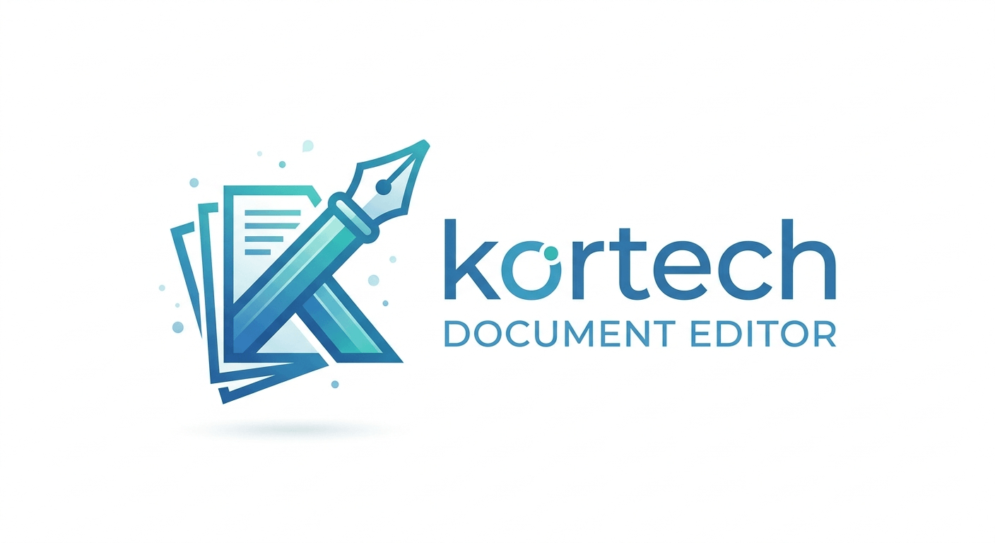 Kortech Document Editor logo