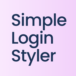 Simple Login Styler – Custom Branding for Your WordPress Login logo