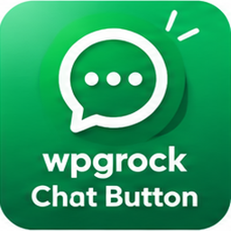 wpgrock Chat Button logo