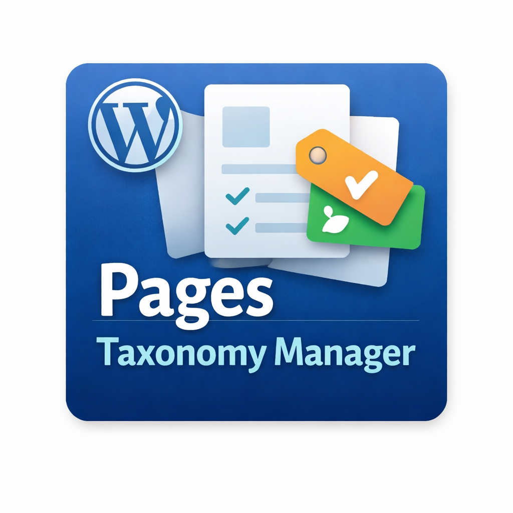 TechWithNavi Pages Taxonomy Manager logo