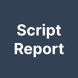 Script Report logo
