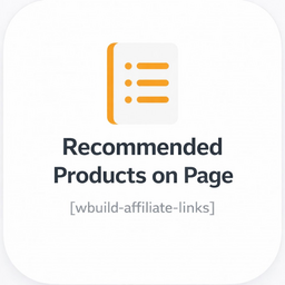 wBuild Affiliate Links Sidebar logo