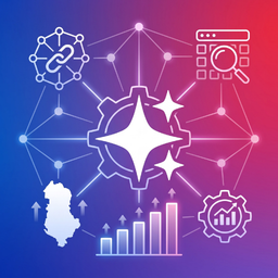 Albanian SEO — The Local Search Engine | Optimizimi SEO në Shqip logo