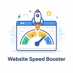 Quickfire Cache and Speed Booster logo