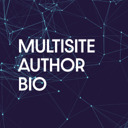 Multisite Author Bio logo