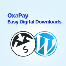 OxaPay Crypto Payment Gateway for Easy Digital Downloads logo