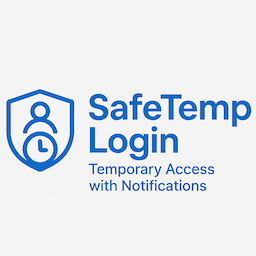 SafeTemp Login – Temporary Access with Approval logo