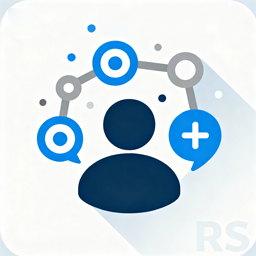 WP Social media follow link adder logo