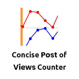 Concise Counter of Post Views logo