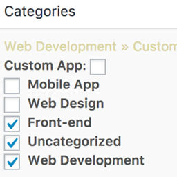 Set Unset Bulk Post Categories logo