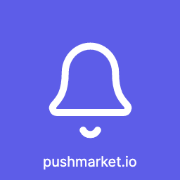 Push notification by Pushmarket.io logo