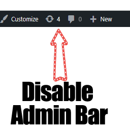 KP Disable Admin Bar Based on User Roles logo
