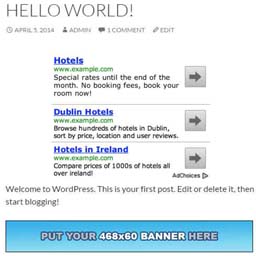 Insert Ads On Post logo