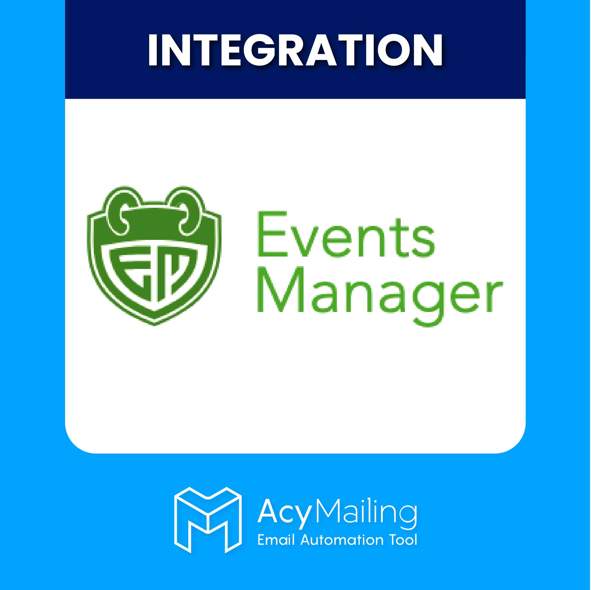 AcyMailing integration for Events Manager logo