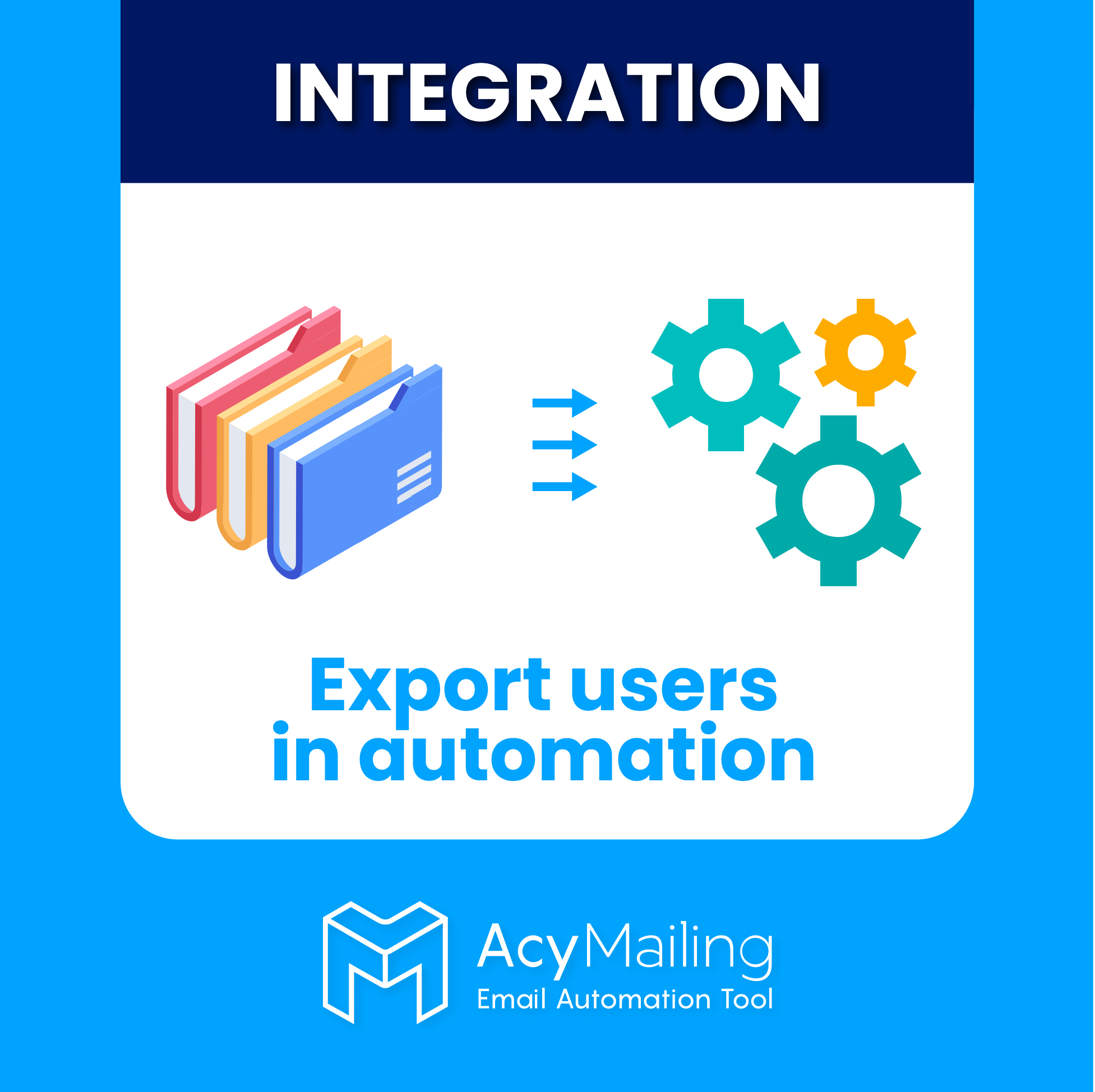 AcyMailing – Export users in automations logo