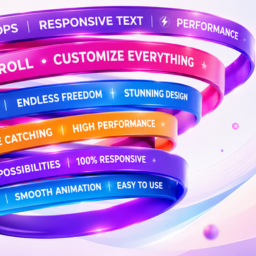 Indesign Text Marquee logo
